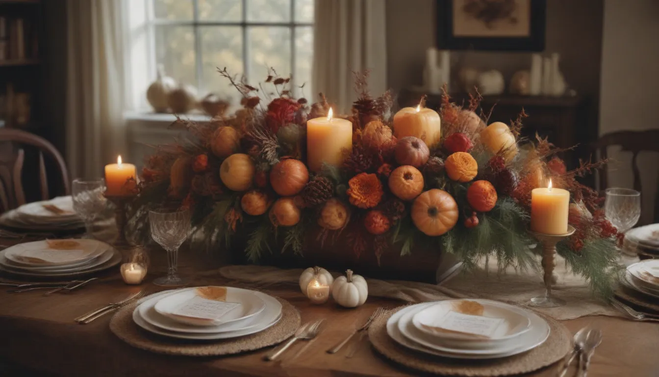 Elevate Your Fall Gatherings with These 41 Festive Centerpiece and Table Decor Ideas