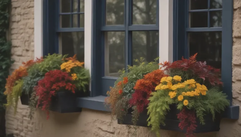 Creating Stunning Fall Window Boxes: A Comprehensive Guide