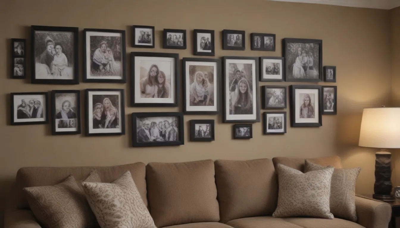 Creative Family Picture Wall Ideas to Personalize Your Home