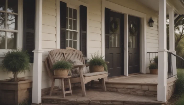 The Ultimate Guide to Transforming Your Farmhouse Porch: 38 Ideas to Create a Warm and Inviting Outdoor Space