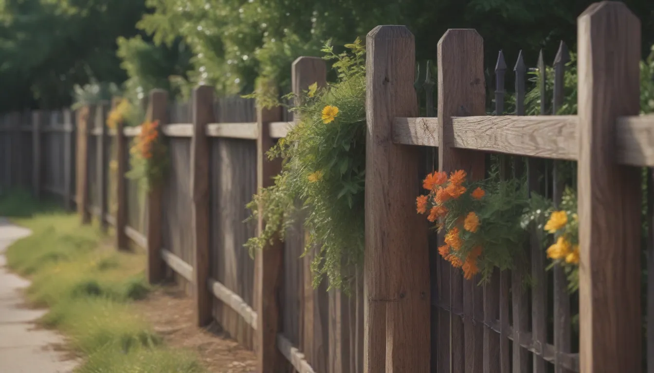 Decorating Your Fence: 30 Creative Ideas to Elevate Your Outdoor Space