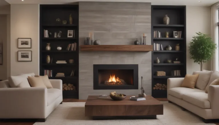 Maximizing Your Living Room Space with 34 Fireplace Built-In Ideas