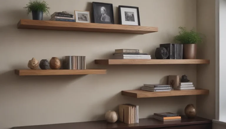 Elevate Your Space with 30 Creative Floating Shelf Ideas