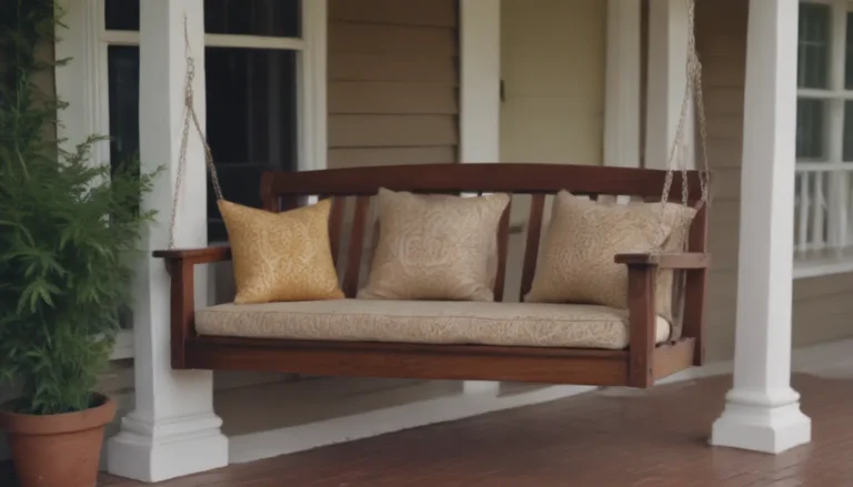 Building a Timeless Porch Swing for Your Home