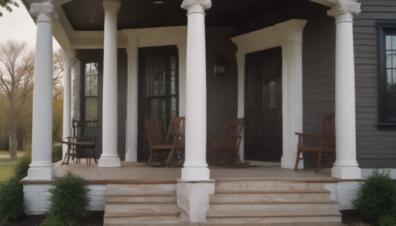 Elevate Your Home's Curb Appeal with 20 Stunning Front Porch Column Ideas