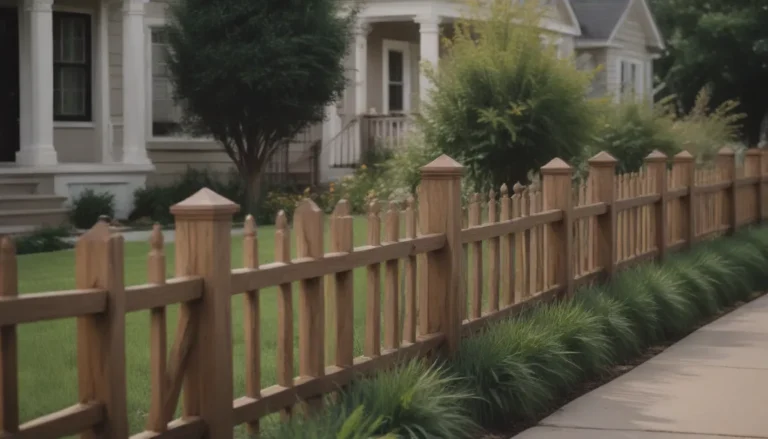 30 Front Yard Fence Ideas for a Warm Welcome to Your Home