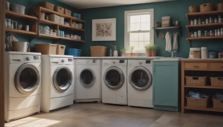 Transforming Your Garage Laundry Room: 8 Creative Ideas to Try Now