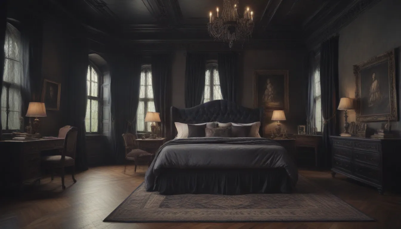 Unlocking the Secrets of Gothic Bedroom Style: Enhance Your Space with Moody Elegance