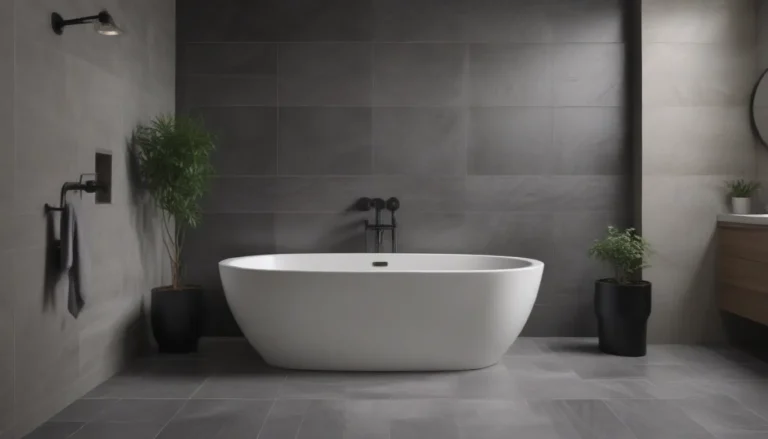 Elevate Your Bathroom with Gray Tile: 25 Ideas to Inspire Your Design