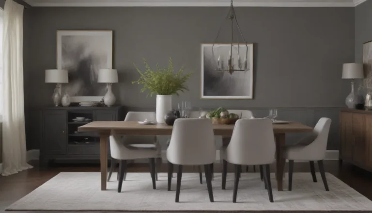 Gray Dining Room Design Ideas: Elevate Your Space with Neutral Sophistication