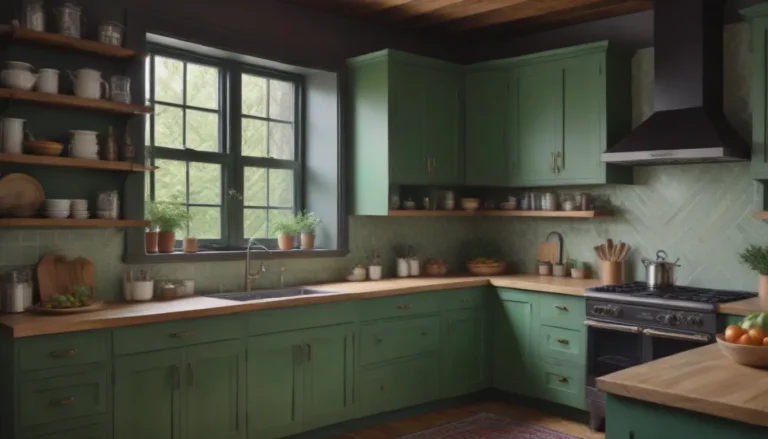 Green Kitchen Cabinet Ideas: A Timeless Choice