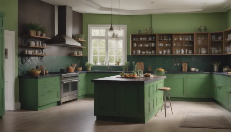 The Ultimate Guide to Stylish Green Kitchens