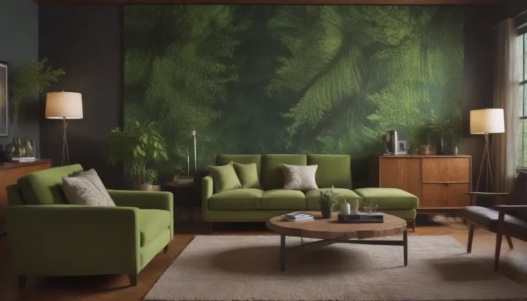 Embracing Green: Transform Your Living Room with Nature’s Color Palette