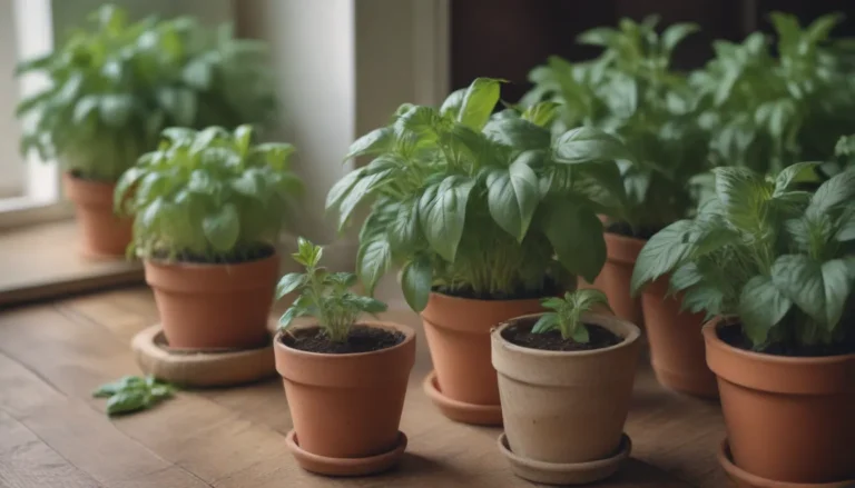 A Beginner’s Guide to Growing Basil in Pots: Tips, Tricks, and Techniques