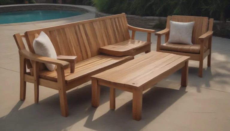 The Ultimate Guide to Choosing the Best Wood for Your Patio Furniture