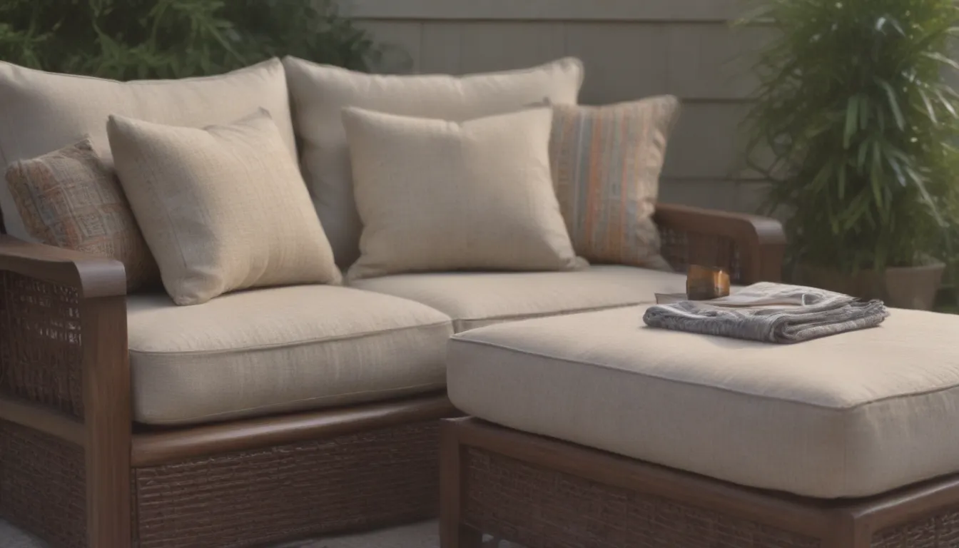 How to Clean and Maintain Outdoor Cushions for Longevity