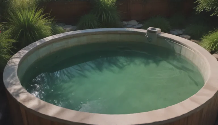 How to Clear Green Water in Your Hot Tub