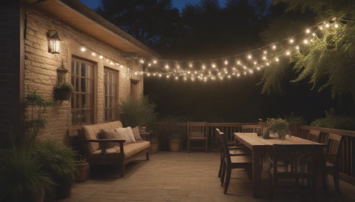 Illuminate Your Outdoor Space Like a Pro: A Comprehensive Guide to Hanging Outdoor String Lights