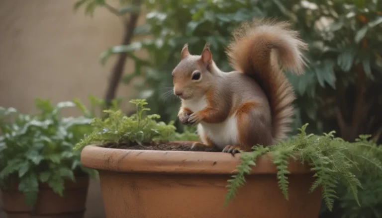 Comprehensive Guide on How to Keep Squirrels Out of Potted Plants