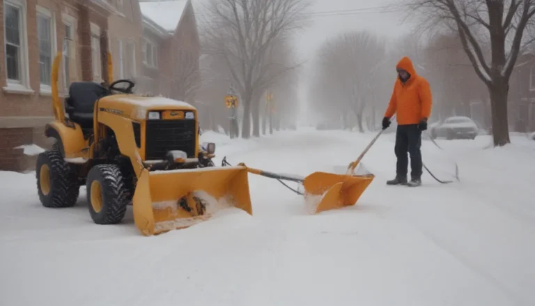 Snow Removal Methods: Shoveling, Snowblowing, and Snow Plowing