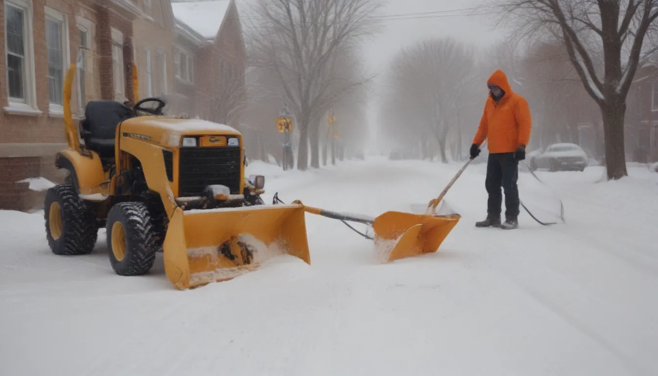 Snow Removal Methods: Shoveling, Snowblowing, and Snow Plowing