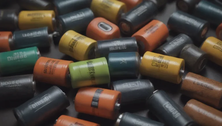 The Ultimate Guide to Properly Storing Batteries