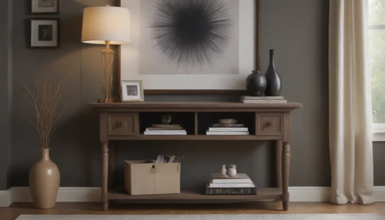 How to Expertly Style Your Console Table: Tips from Interior Designers