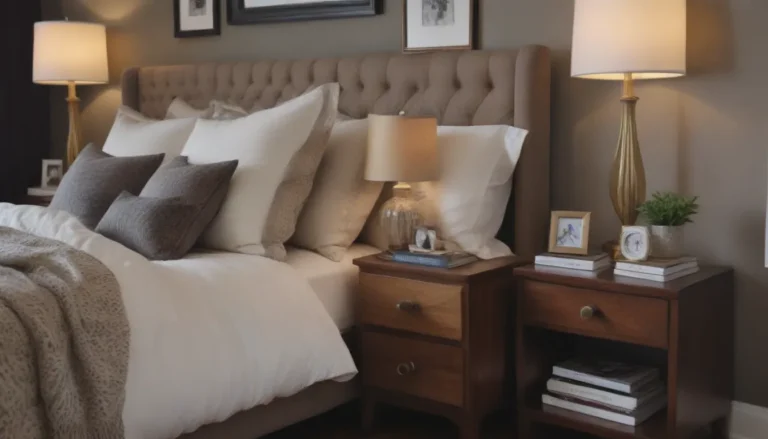 How to Expertly Style Mismatched Nightstands for a Stylish Bedroom