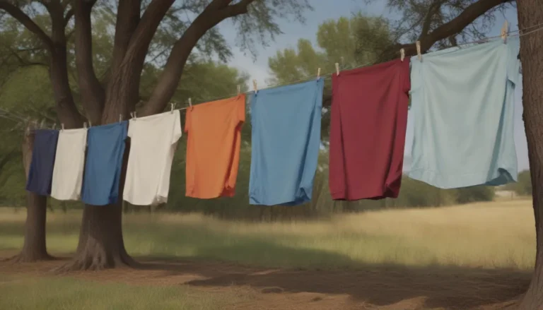 The Art of Line Drying: Tips and Techniques for Hanging Clothes on a Clothesline