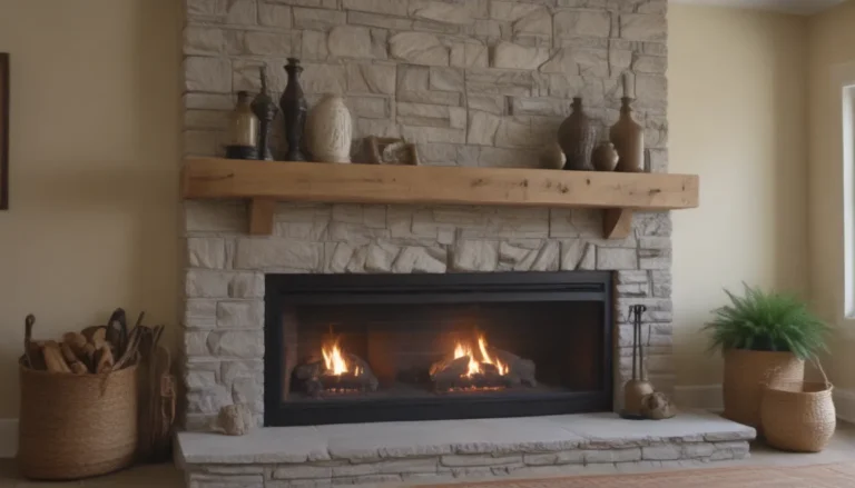 How to Whitewash a Stone Fireplace for a Stunning DIY Makeover