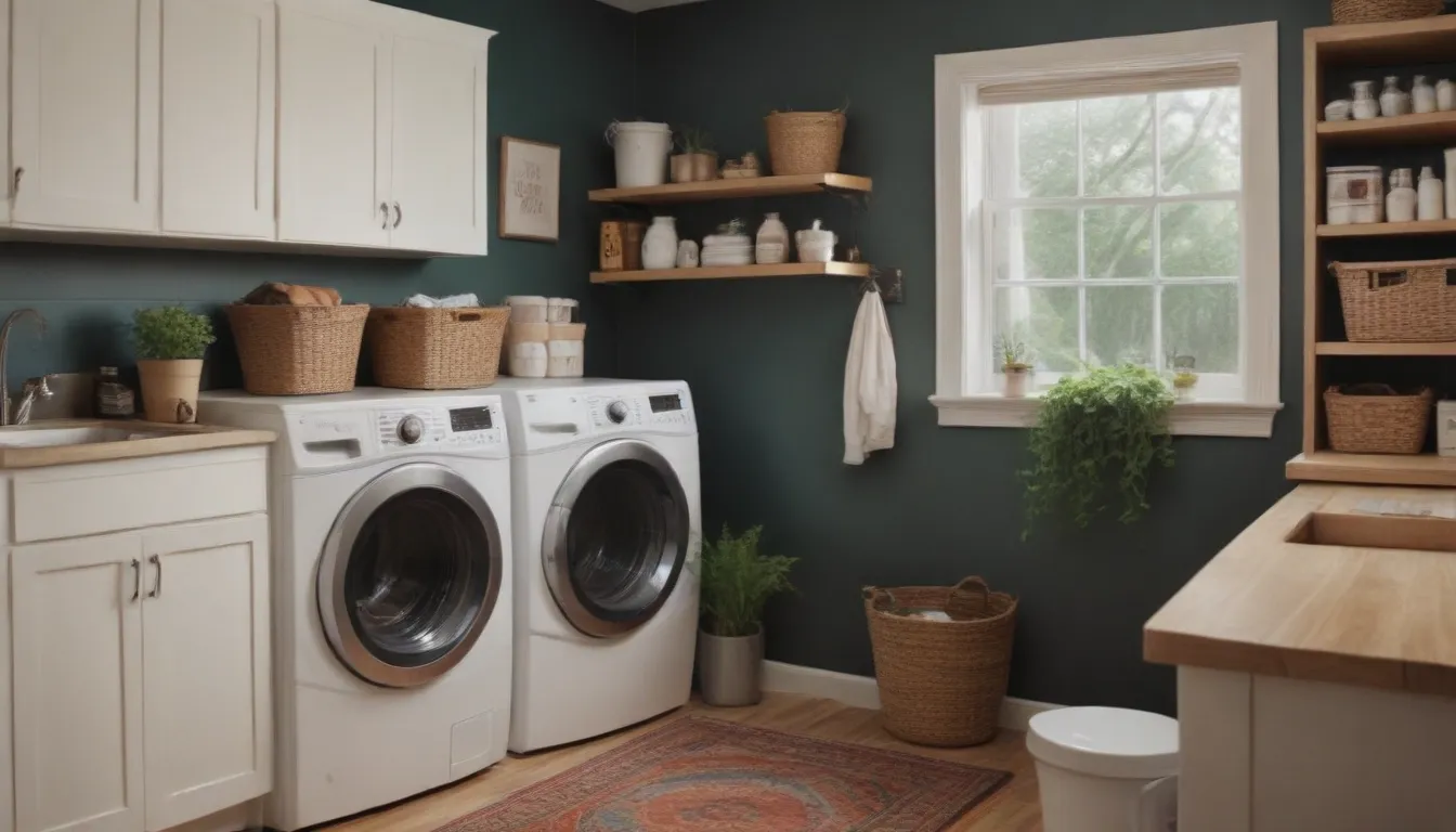 Elevating Your Laundry Room Experience: 55 Inspirational Ideas to Make Doing Chores Less Boring