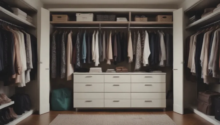 Transform Your Open Closet Into a Chic and Organized Space