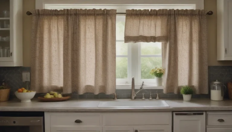 Beautiful and Functional Kitchen Curtain Ideas to Elevate Your Space