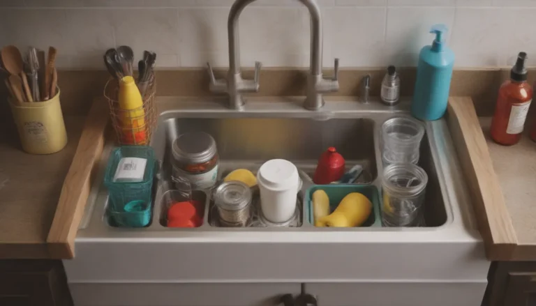 Organizing Your Kitchen Sink: 16 Ideas to Keep Your Space Clean and Tidy