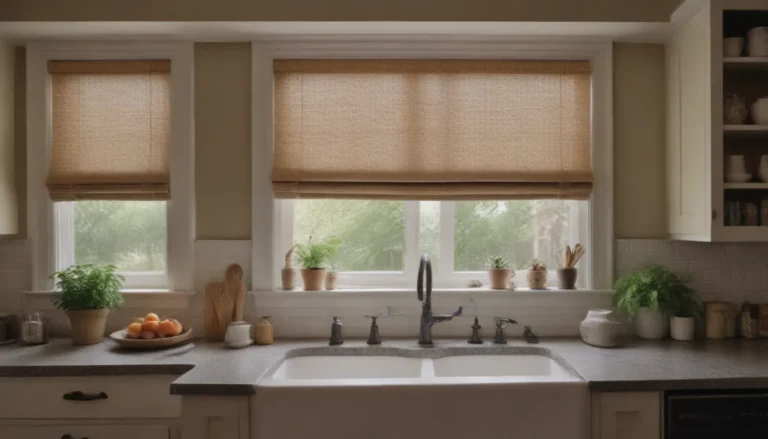 Transforming Your Kitchen: 20 Stylish Window Treatments to Elevate Your Space