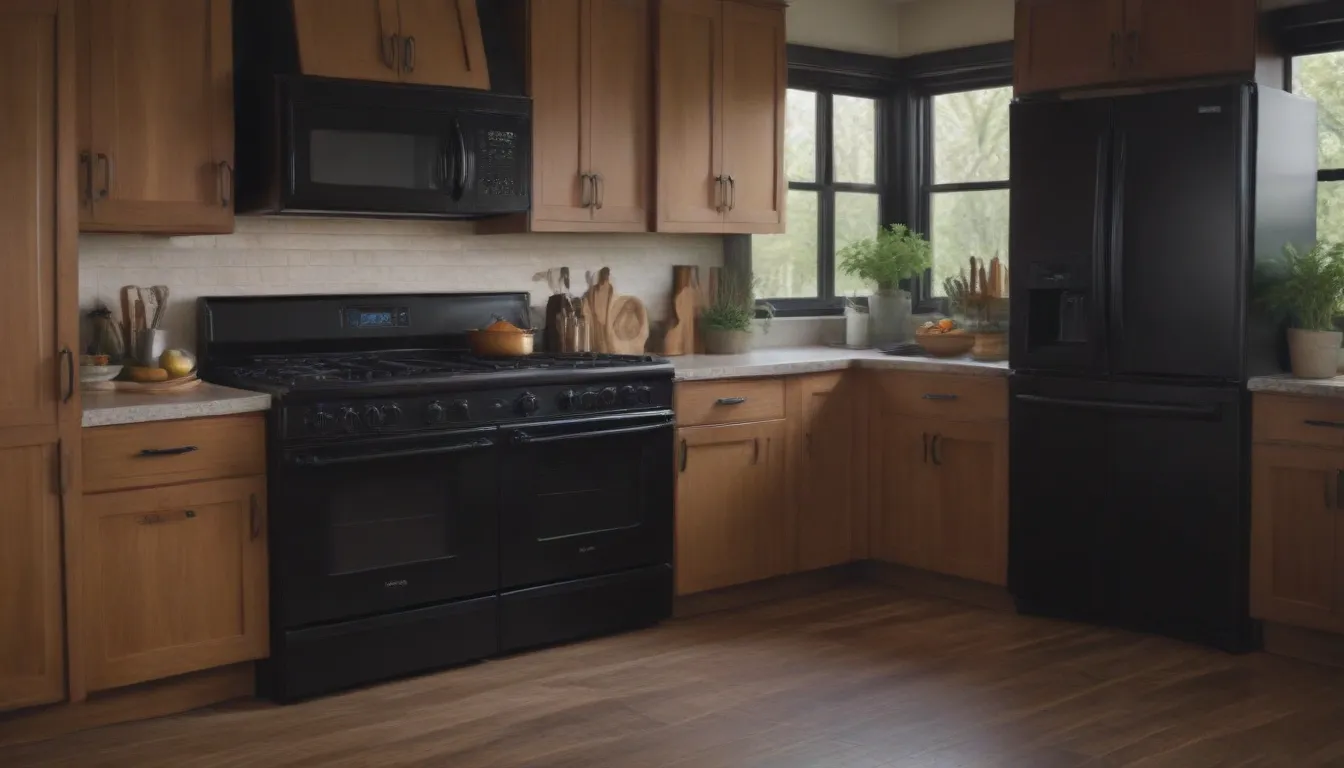 Exploring the Beauty of Black Appliances in Your Kitchen