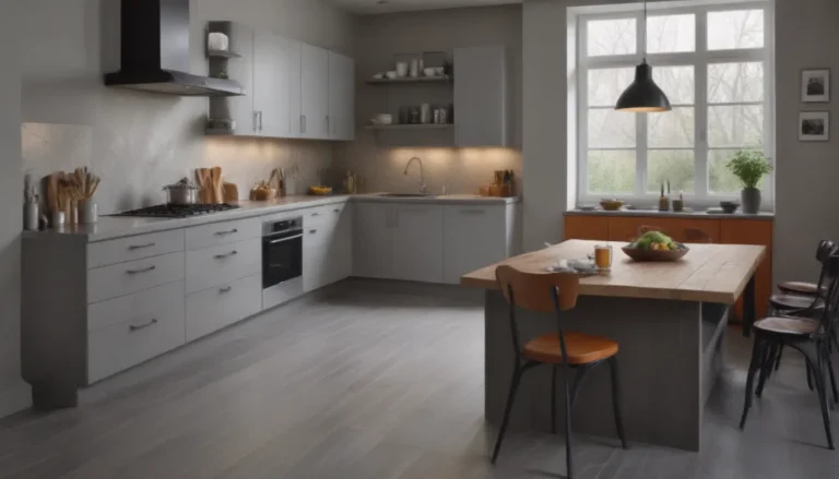 The Versatility of Gray Floors in Your Kitchen