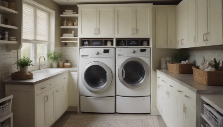 Transform Your Laundry Room with These 10 Clever Storage Ideas