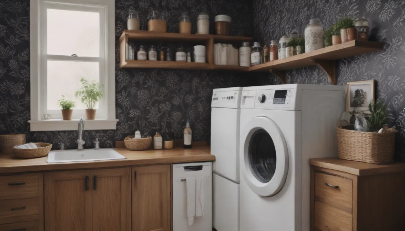 Elevate Your Laundry Room Design with Statement-Making Wallpaper Ideas