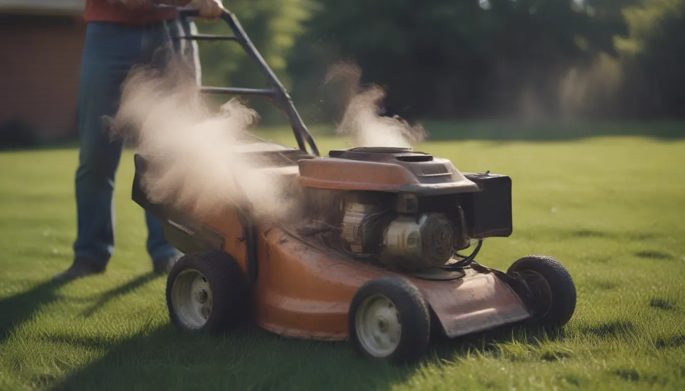 What to Do When Your Lawn Mower Starts Smoking