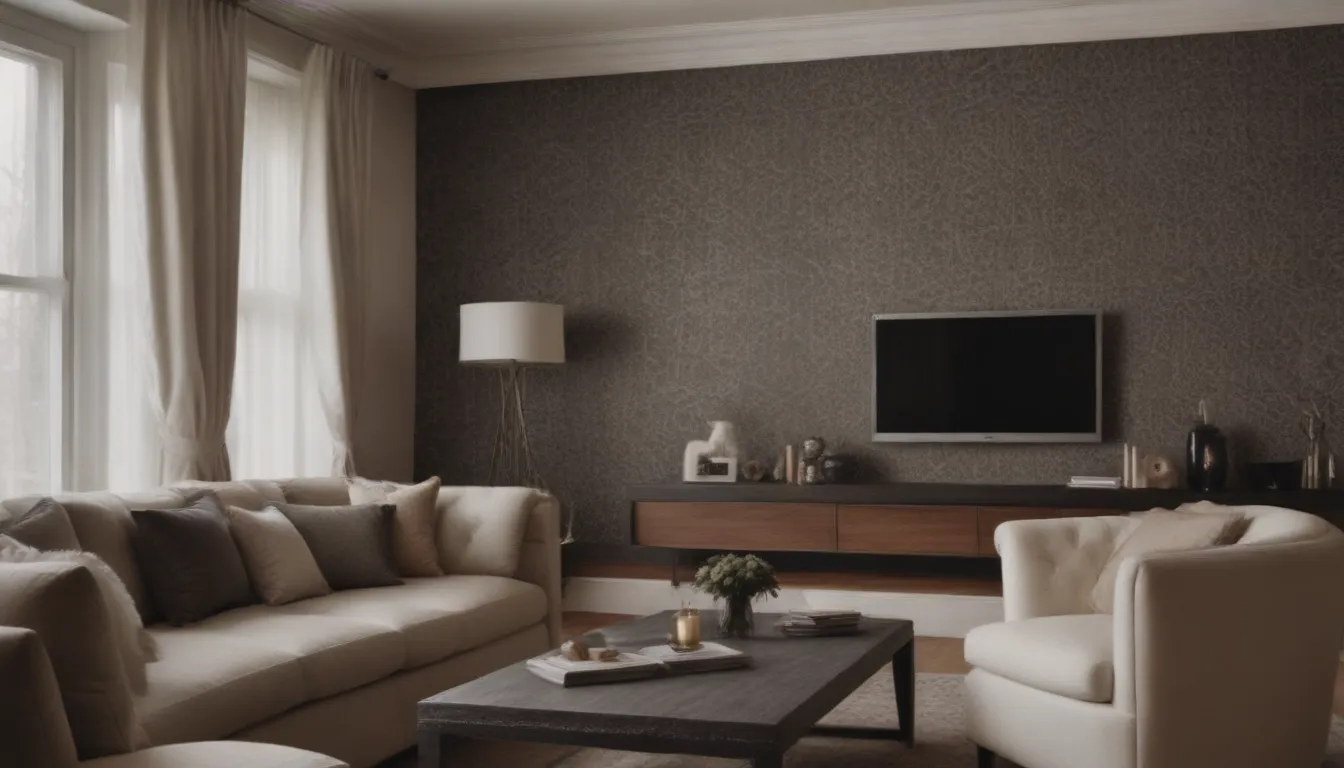 Enhancing Your Living Room with Wallpaper