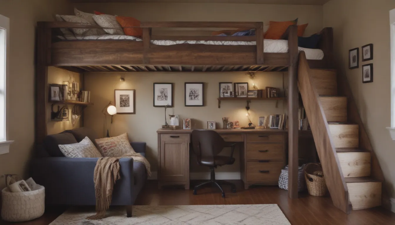 Maximizing Space and Style: 25 Loft Bed Ideas for Kids