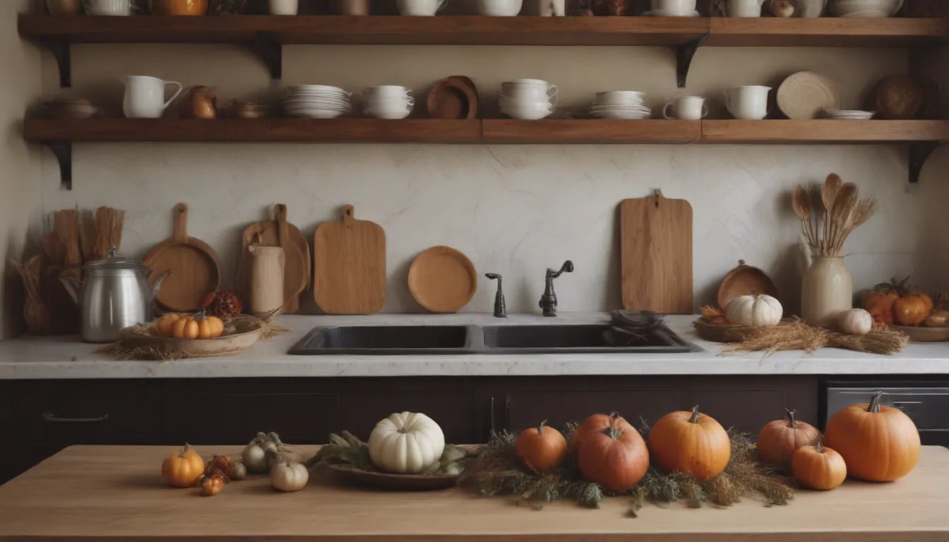 Embracing the Fall Season: 24 Minimal Fall Kitchen Decor Ideas to Inspire You