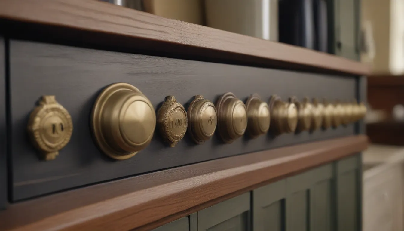 Mastering the Art of Mixing Knobs and Pulls on Kitchen Cabinets