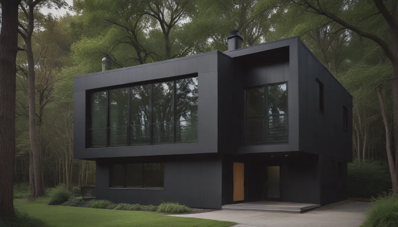 18 Stunning Modern Black House Ideas that Stand the Test of Time