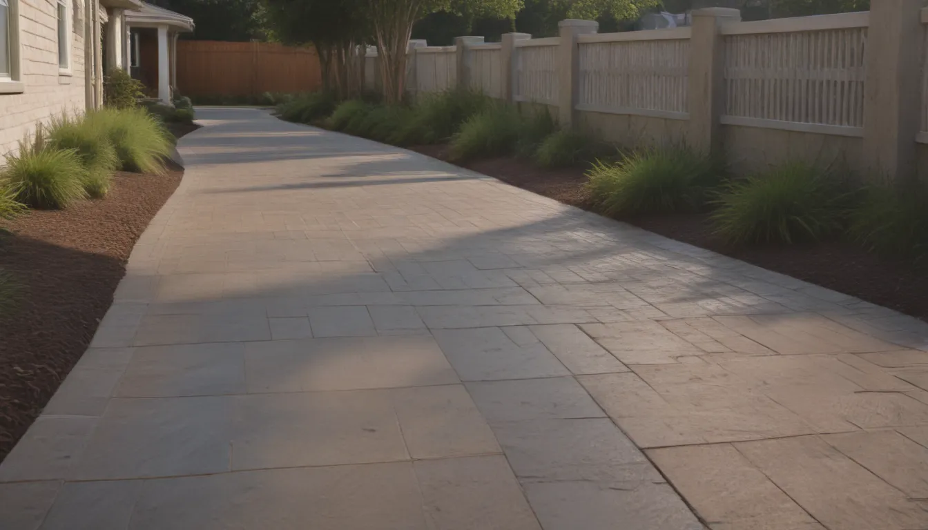 Enhance Your Home with Stylish Concrete Paver Walkways