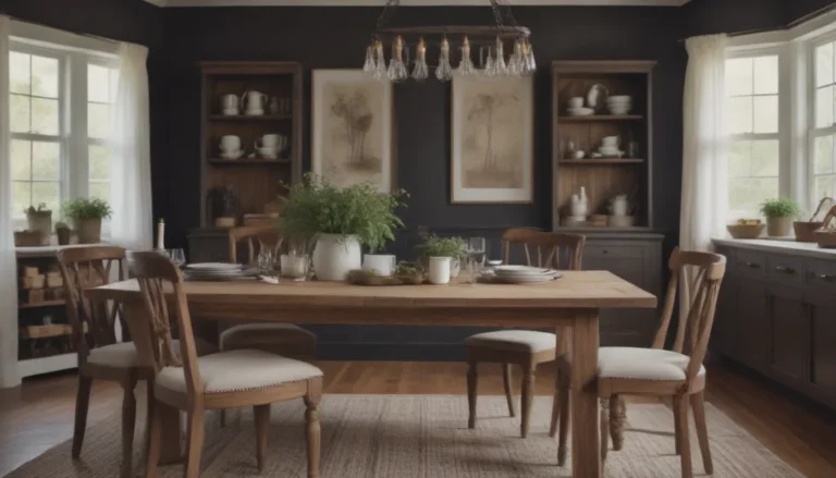 The Ultimate Guide to Creating a Warm and Inviting Modern Farmhouse Dining Room