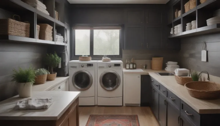 Elevate Your Laundry Room Design: 32 Modern Ideas for a Timeless Statement