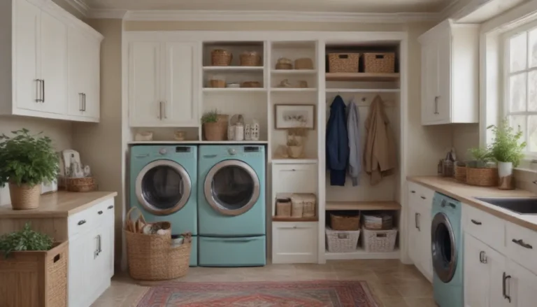 Transforming Your Mudroom Laundry Room Combo: 35 Tips and Ideas for a Stylish and Efficient Space