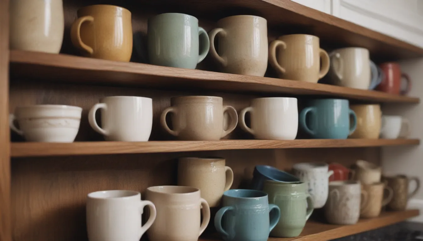 Maximizing Your Mug Storage: 23 Creative Ideas to Keep Your Kitchen Organized